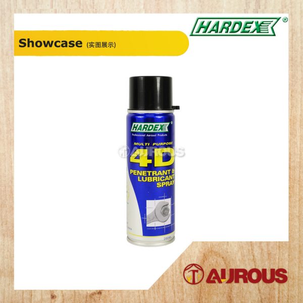 HARDEX 4D PENETRANT & LUBRICANT SPRAY ANTI RUST (HD420) 200ML - Image 2