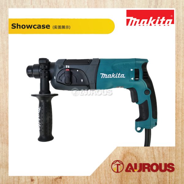 MAKITA ROTARY COMBINATION HAMMER HR2470X5 24MM (15/16") WITH EXTRA FREE GIFT - Image 2