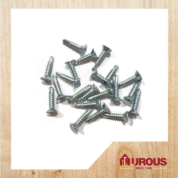 Self Drilling Screw Flat Head #8 (DS-FH 416/420/450/412/432/438/425) - 100pcs