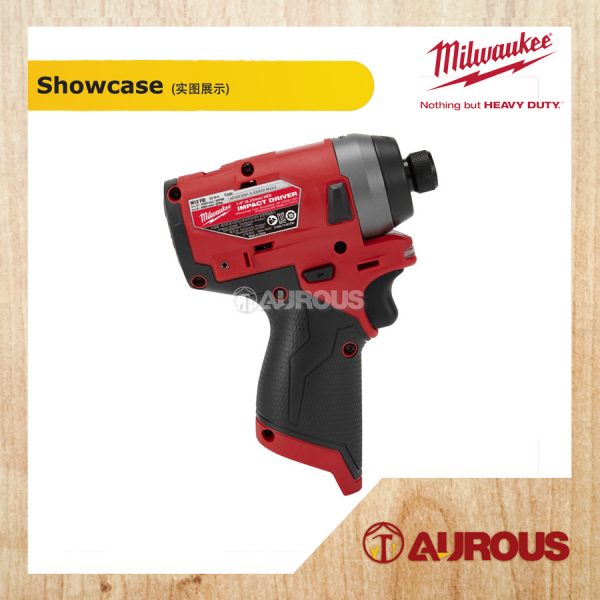 MILWAUKEE M12 FUEL GEN ll HEX IMPACT DRIVER M12 FID-632C C/W 6.0 & 3.0Ah BATTERY - Image 4