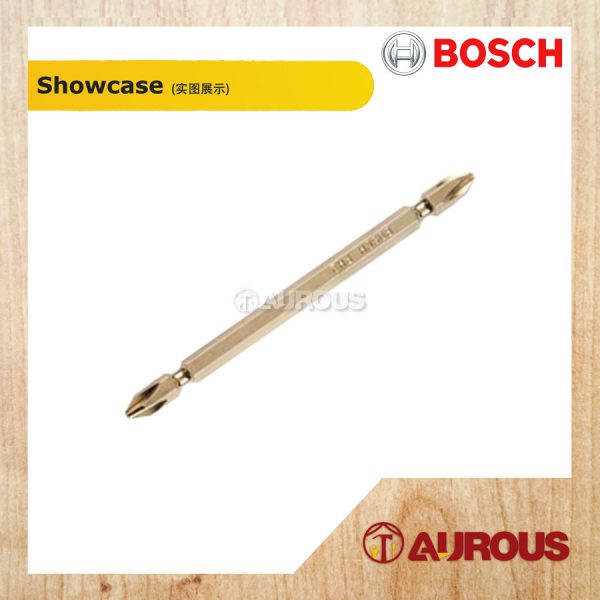 BOSCH GOLD POWER SCREW BIT (+)(+) (10 PCS) - Image 2