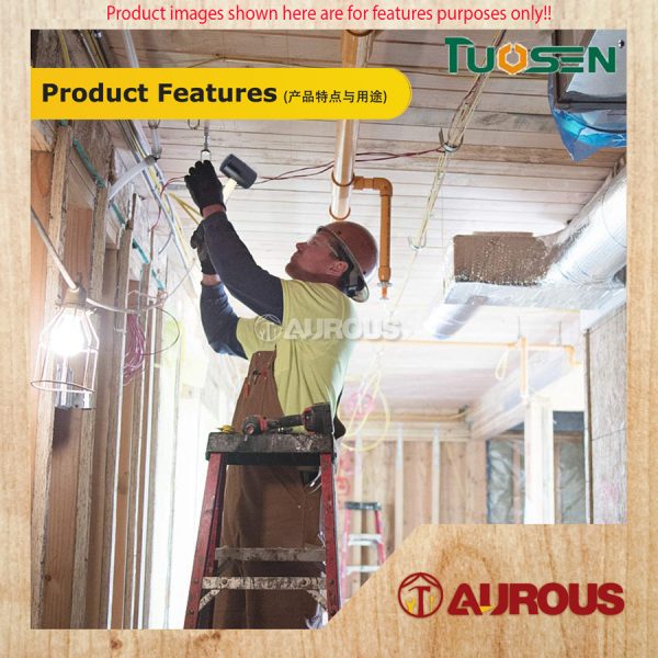 TUOSEN BLACK RUBBER MALLET DUAL FACE TILE FLOOR HAMMER / PENUKUL GETAH - Image 8