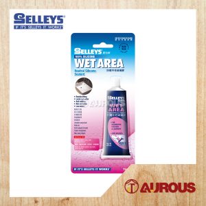 SELLEYS WET AREA NEUTRAL SILICONE SEALANT 75G (WHITE)