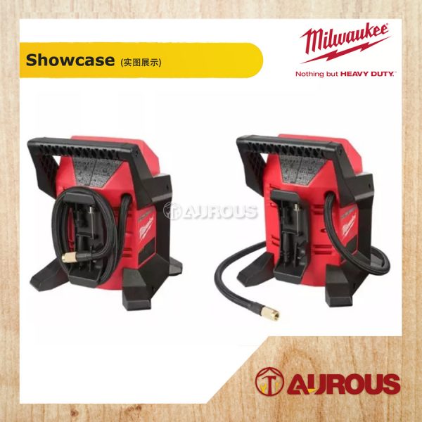 MILWAUKEE CORDLESS BATTERY M12 SUB COMPACT INFLATOR M12 BI-0 (BARE TOOL) - Image 4
