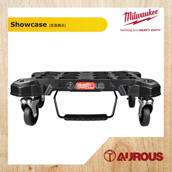 MILWAUKEE PACKOUT DOLLY FLAT TROLLEY 114KG CAPACITY (48-22-8410) - Image 2