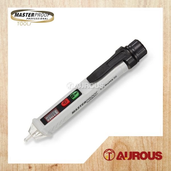 MASTERPROOF DIGITAL TEST PEN VOLTAGE NONTOUCH TESTER VOLTAGE RANGE 12-1000V (68949)