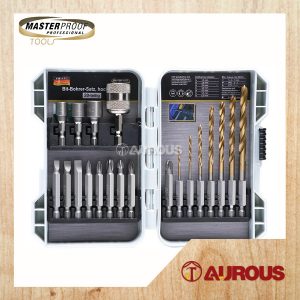 MASTERPROOF 20PCS IMPACT SCREW BIT & DRIVER DRILL BIT SET (22020)