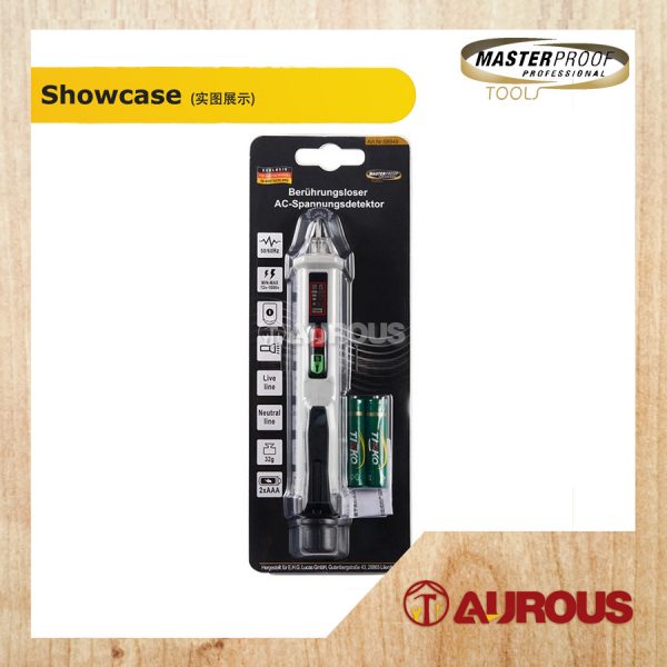 MASTERPROOF DIGITAL TEST PEN VOLTAGE NONTOUCH TESTER VOLTAGE RANGE 12-1000V (68949) - Image 2
