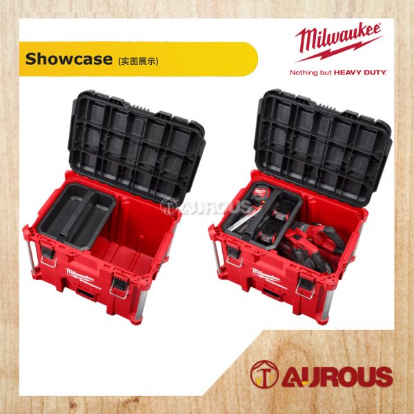 MILWAUKEE PACKOUT XL TOOL BOX UP TO 45KG CAPACITY (48-22-8429) - Image 4