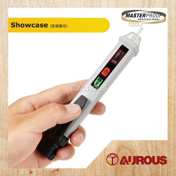 MASTERPROOF DIGITAL TEST PEN VOLTAGE NONTOUCH TESTER VOLTAGE RANGE 12-1000V (68949) - Image 3