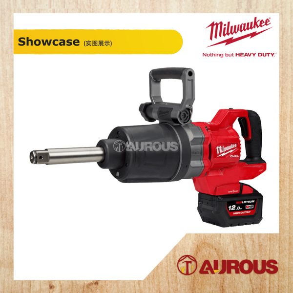 MILWAUKEE FUEL 1" ONEKEY HIGH TORQUE D-HANDLE IMPACT WRENCH EXTENDED ANVIL (M18 ONEFHIWF1D-0C0 / M18 ONEFHIWF1D-121B) - Image 4