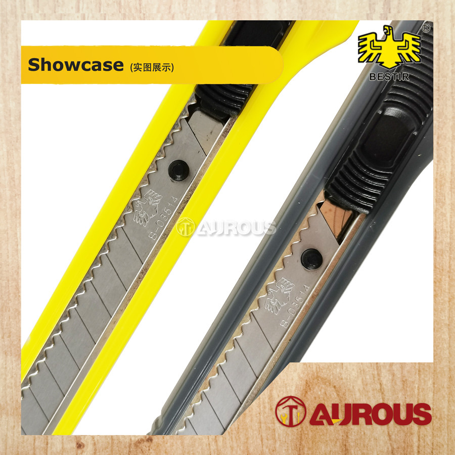 BESTIR 9MM CUTTER KNIFE TWIN PACK / PISAU KRAFT TANGAN (03566) - Image 4