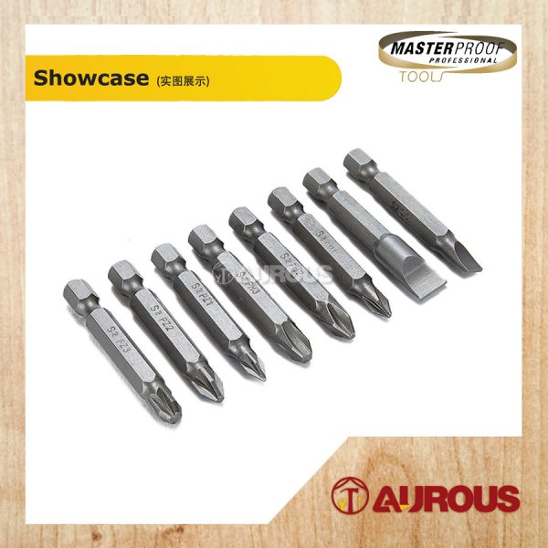 MASTERPROOF 37PCS IMPACT SCREW BIT SET & DRIVER NUT SETTER HEADSETS (22037-1) - Image 3