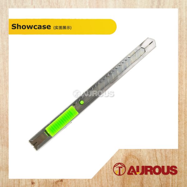 9MM BLADE UTILITY METAL BLADE KNIFE / PAPER CUTTER / SNAP OFF BLADE KNIFE (COLOUR RANDOM) - Image 2
