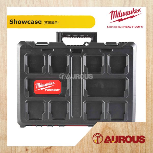 MILWAUKEE IP65 RATED PROTECTION PACKOUT TOOL BOX WITH FOAM INSERT (48-22-8450) - Image 2