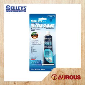 SELLEYS SILICONE SEALANT GENERAL PURPOSE (CLEAR) 75G
