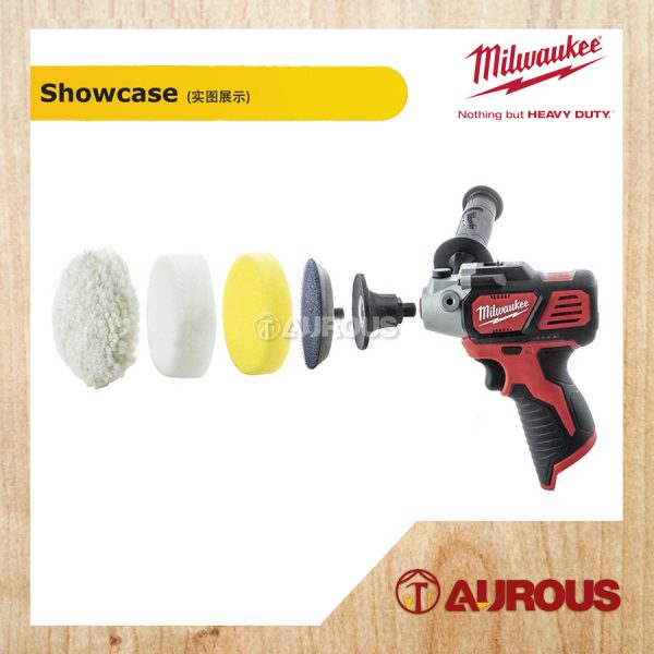 MILWAUKEE M12 COMPACT POLISHER/SANDER (M12 BPS-0 + STARTER PACK) - Image 4