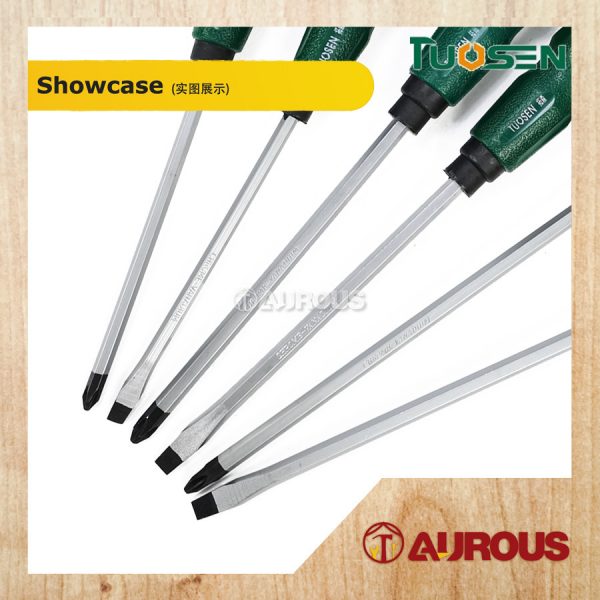 TUOSEN 6MM CHROME VANADIUM MAGNETIC HAMMER HEAD STEEL CAP DEMOLITION SCREWDRIVER (PH / FH) - Image 3
