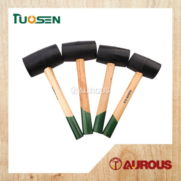 TUOSEN BLACK RUBBER MALLET DUAL FACE TILE FLOOR HAMMER / PENUKUL GETAH