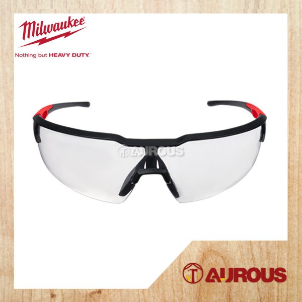 MILWAUKEE SAFETY GLASSES ANTI FOG ANTI SCRATCH LENSES [CLEAR] 48-73-2000A