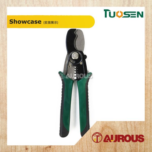 TUOSEN MULTIFUNCTIONAL WIRE STRIPPER PLIER CABLE CUTTER 8''/180MM (11444) - Image 2