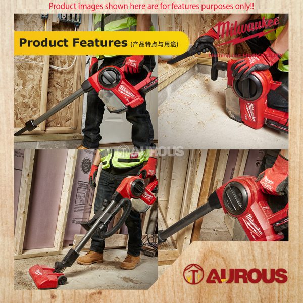 MILWAUKEE M18 FUEL COMPACT VACUUM COMBO (M18 FCVL-0 + STARTER PACK) - Image 8
