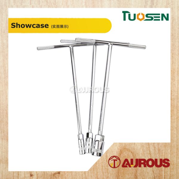 TUOSEN T HANDLE HEX TYPE SOCKET WRENCH / T-SPANNER (8-17MM) - Image 2