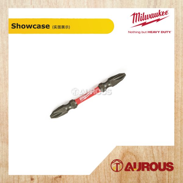 Milwaukee Shockwave Impact Double Ended Power Screw Bit (++) PH2 48-32-4361/48-32-4364 (1 piece) - Image 4
