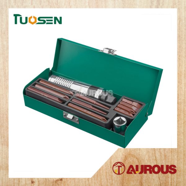 TUOSEN S2 STEEL IMPACT DRIVER SCREWDRIVER SET EXTRACTOR 12 PCS (15633)