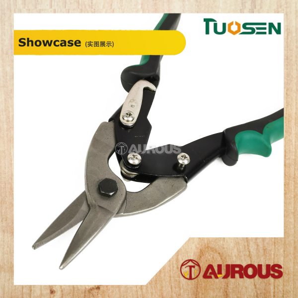 TUOSEN MAX STEEL STRAIGHT AVIATION SNIPS 10''/250MM (14391) - Image 3