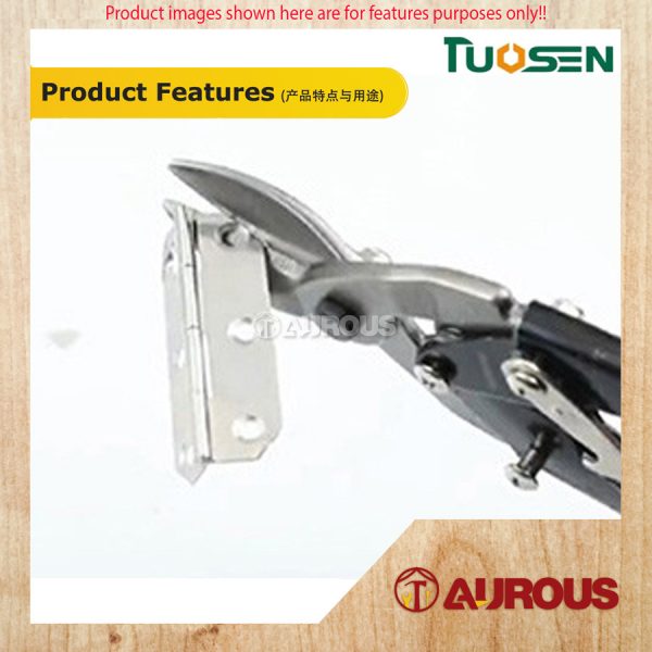 TUOSEN MAX STEEL STRAIGHT AVIATION SNIPS 10''/250MM (14391) - Image 6