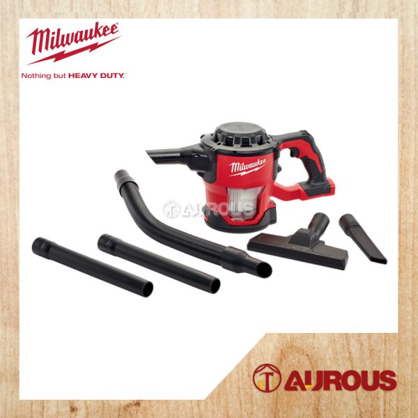 MILWAUKEE M18 HEPA TEAPOT COMPACT HAND VACUUM M18 CV-0 [BARE TOOL]