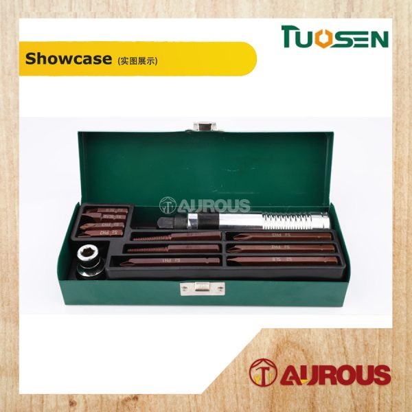 TUOSEN S2 STEEL IMPACT DRIVER SCREWDRIVER SET EXTRACTOR 12 PCS (15633) - Image 2