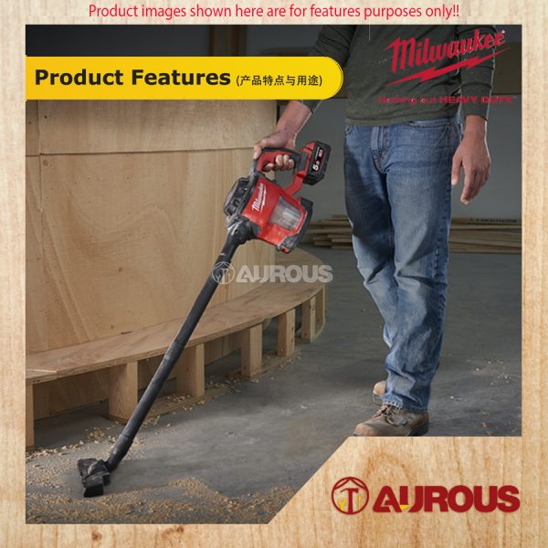 MILWAUKEE M18 HEPA TEAPOT COMPACT HAND VACUUM M18 CV-0 [BARE TOOL] - Image 7