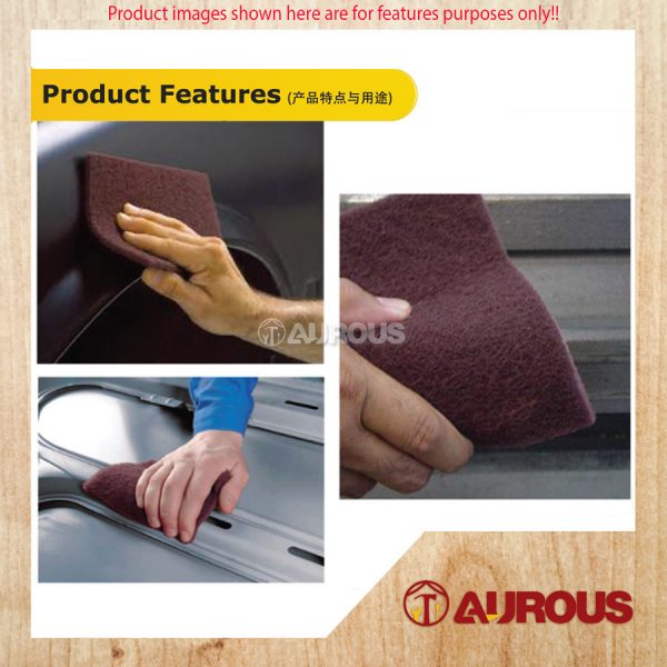 SCOURER RED HAND PAD 6'' x 9'' (1 PC/PACK) - Image 5
