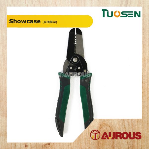 TUOSEN MULTIFUNCTIONAL 3 IN 1 WIRE STRIPPER PLIER 7''/180MM (11451) - Image 2