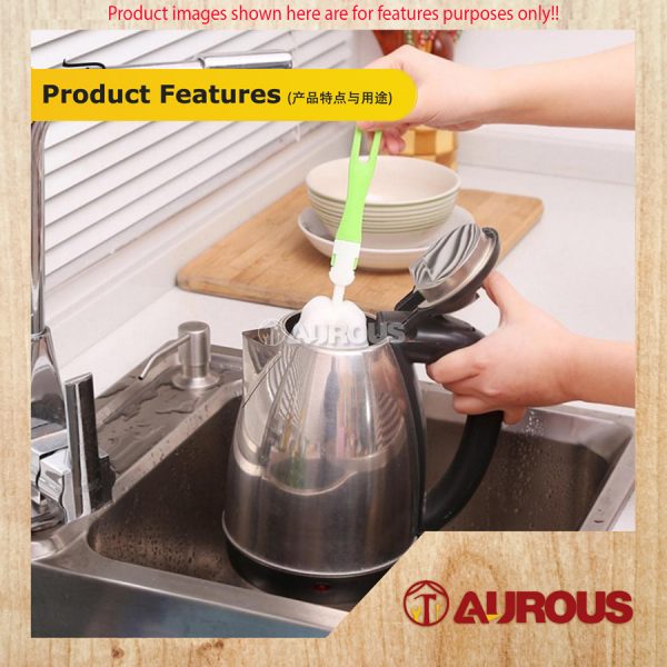 PVC HANDLE SOFT SPONGE BOTTLE BRUSH CLEAINING TOOLS (COLOUR RANDOM) - Image 6
