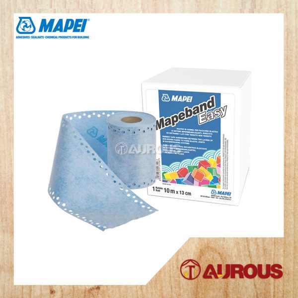 MAPEI MAPEBAND EASY RUBBER TAPE NON WOVEN FABRIC JOINT EDGE 130MM (10M/20M/30M)