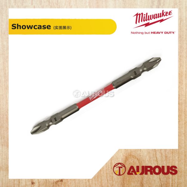 Milwaukee Shockwave Impact Double Ended Power Screw Bit (++) PH2 48-32-4361/48-32-4364 (1 piece) - Image 3