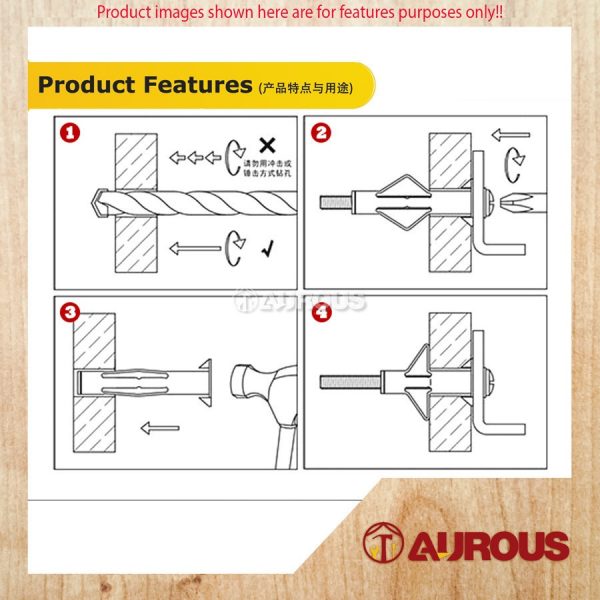 STAINLESS STEEL SLEEVE ANCHOR WALLPLUG M6/M8/M10 (1 PIECE) - Image 6
