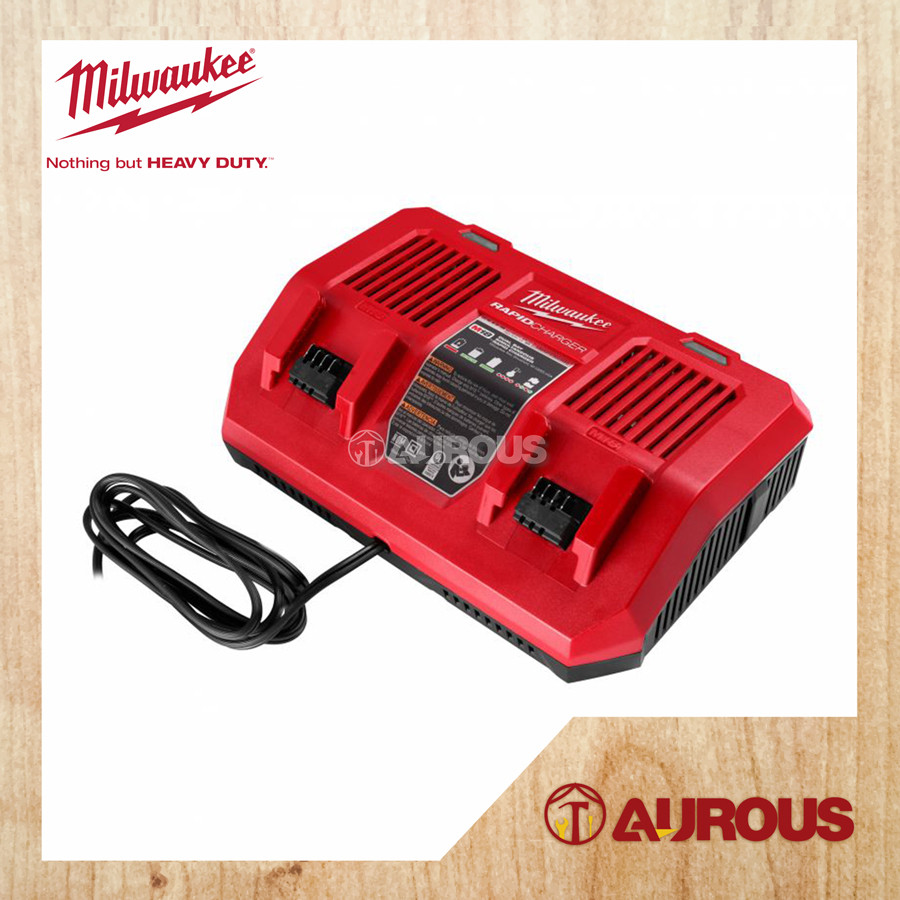 MILWAUKEE M18 DUAL BAY FAST CHARGER M18 DFC-SA