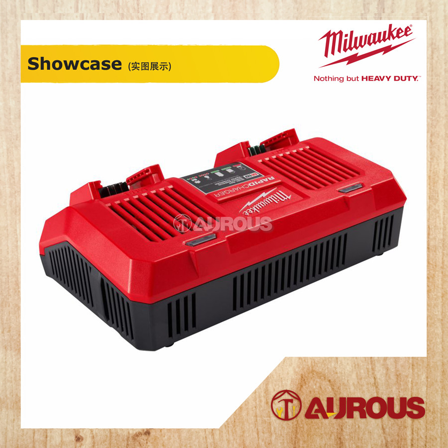 MILWAUKEE M18 DUAL BAY FAST CHARGER M18 DFC-SA - Image 3