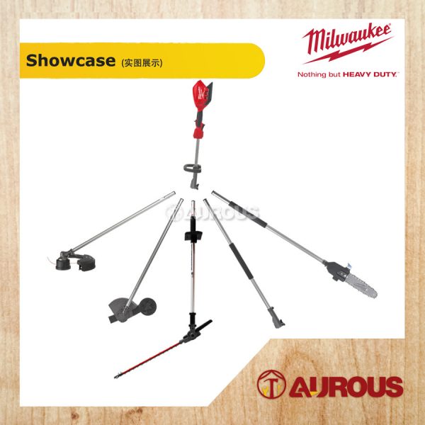 MILWAUKEE M18 FUEL OUTDOOR QUIK-LOK MULTIPLE ATTACHMENTS SYSTEM POWERED BY SINGLE POWER HEAD ( M18 FOPH-0 ) - Image 4