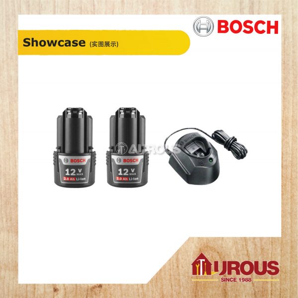 BOSCH CORDLESS DRILL / DRIVER GSB 120-LI (IMPACT DRILL) 2.0AH BATTERY + EXTRA FREE GIFT - Image 4