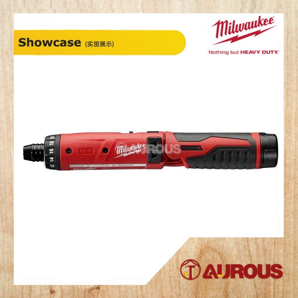 MILWAUKEE M4 1/4 HEX 2 SPEED SCREWDRIVER (M4 D-202B) - Image 3