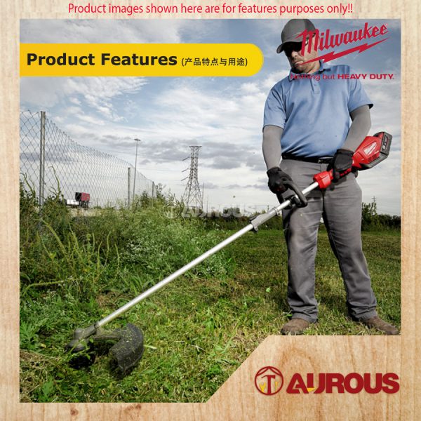 MILWAUKEE M18 FUEL OUTDOOR QUIK-LOK MULTIPLE ATTACHMENTS SYSTEM POWERED BY SINGLE POWER HEAD ( M18 FOPH-0 ) - Image 7