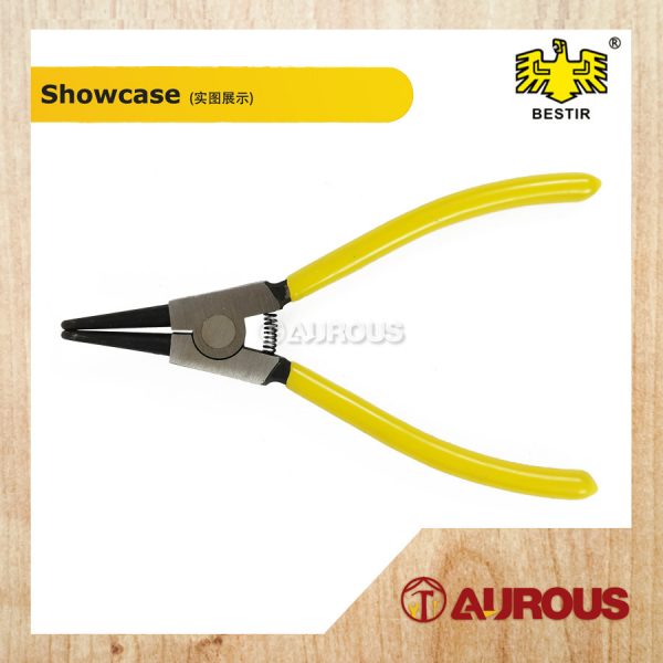 BESTIR SB RETAINER PLIER BENT TIP EXTERNAL CIRCLIP PLIERS 7''/TANG KAD SIKU (12133) - Image 2