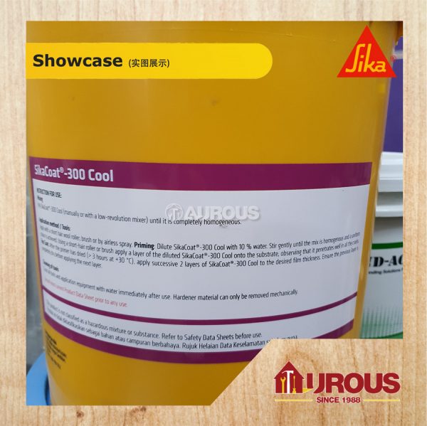 SIKA FILL-MY 4KG / SIKACOAT 300 COOL (GREY/WHITE) - Image 3