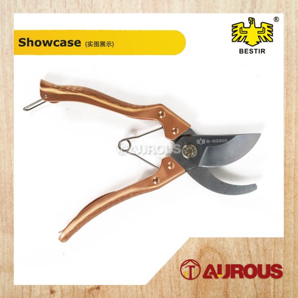 BESTIR GARDEN BEND PRUNING CLIPPERS SHEAR SCISSORS 8''/GUNTING CAWANGAN PEMANGKASAN KEBUN (03305) - Image 2