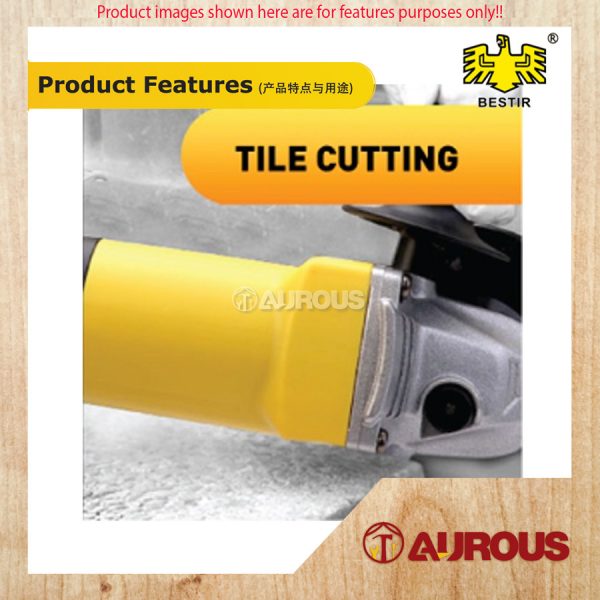 BESTIR 4" ANGLE GRINDER TOOL 760W / MESIN PENGGILING SUDUT (P0111) - Image 4